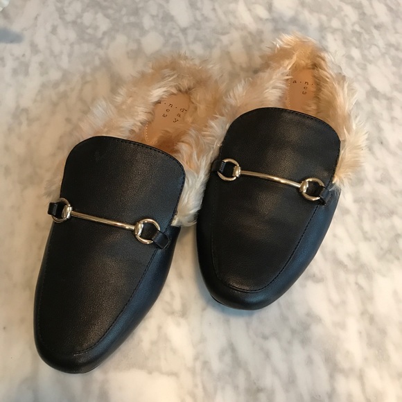 target fur loafers